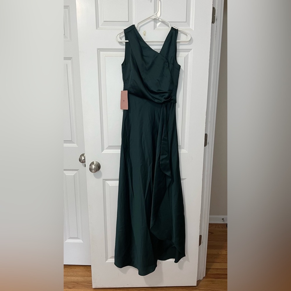 BHLDN Espen Dress. Dark Emerald. Size 2. BNWT